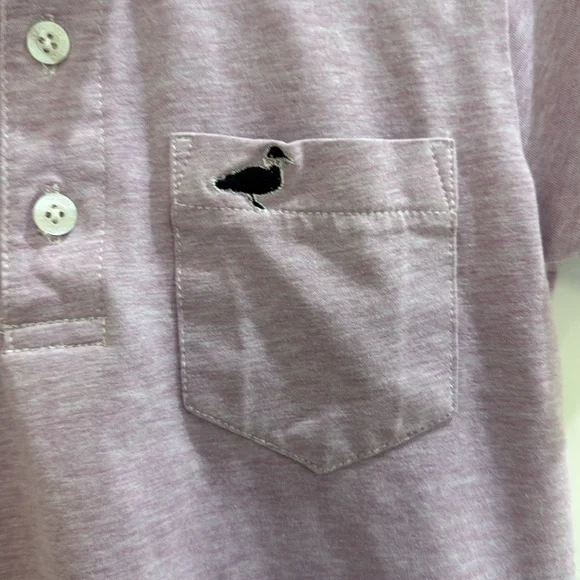 Properly Tied Boys Harrison Pocket Polo in Light Purple 2T - Picture 2 of 4